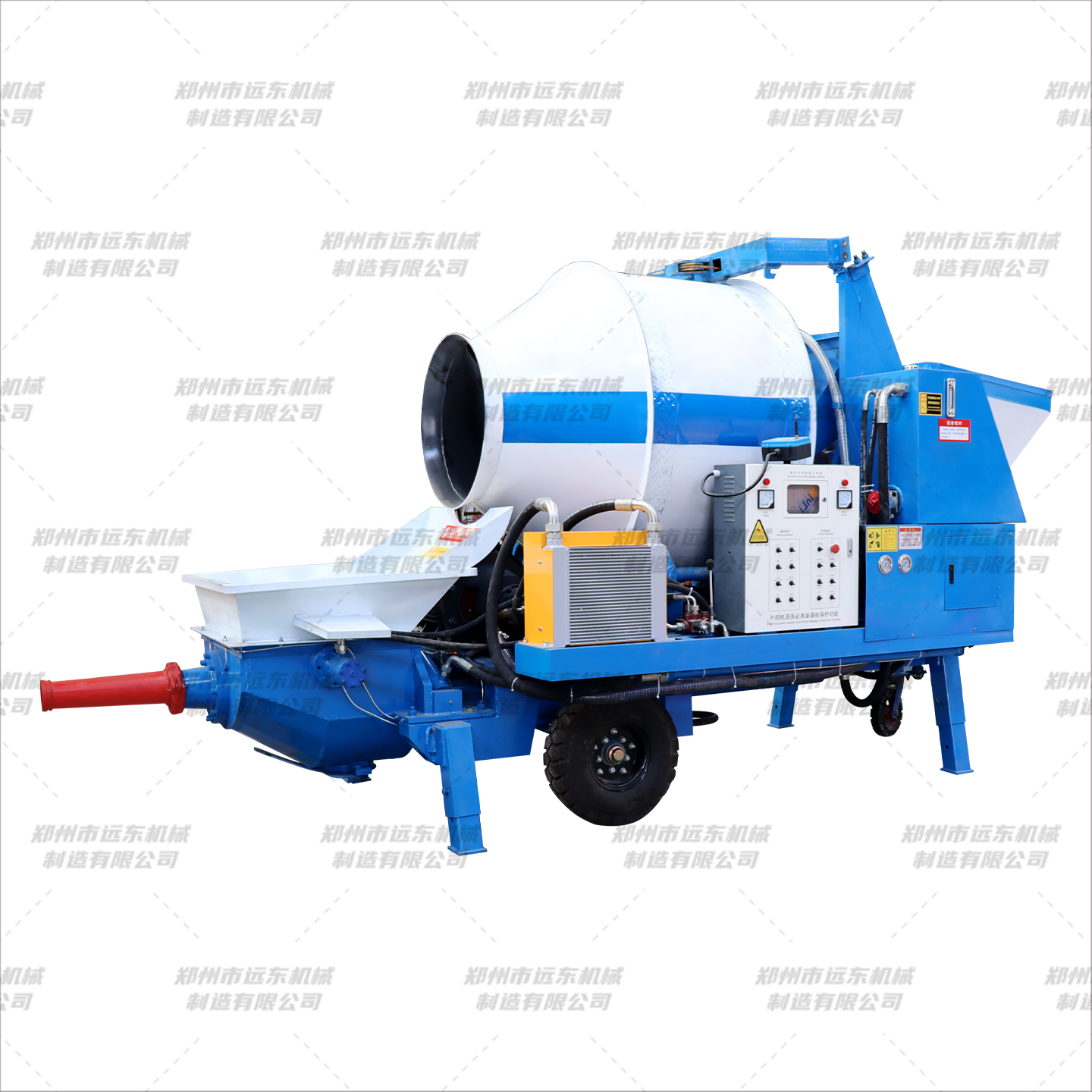 混凝土攪拌輸送一體機(jī)(圖1)